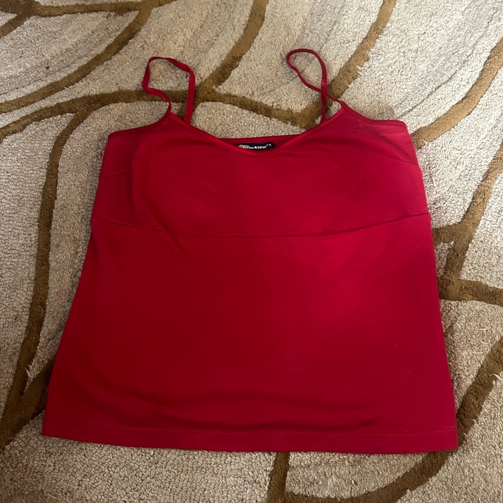 Blue Asphalt trendy tank top